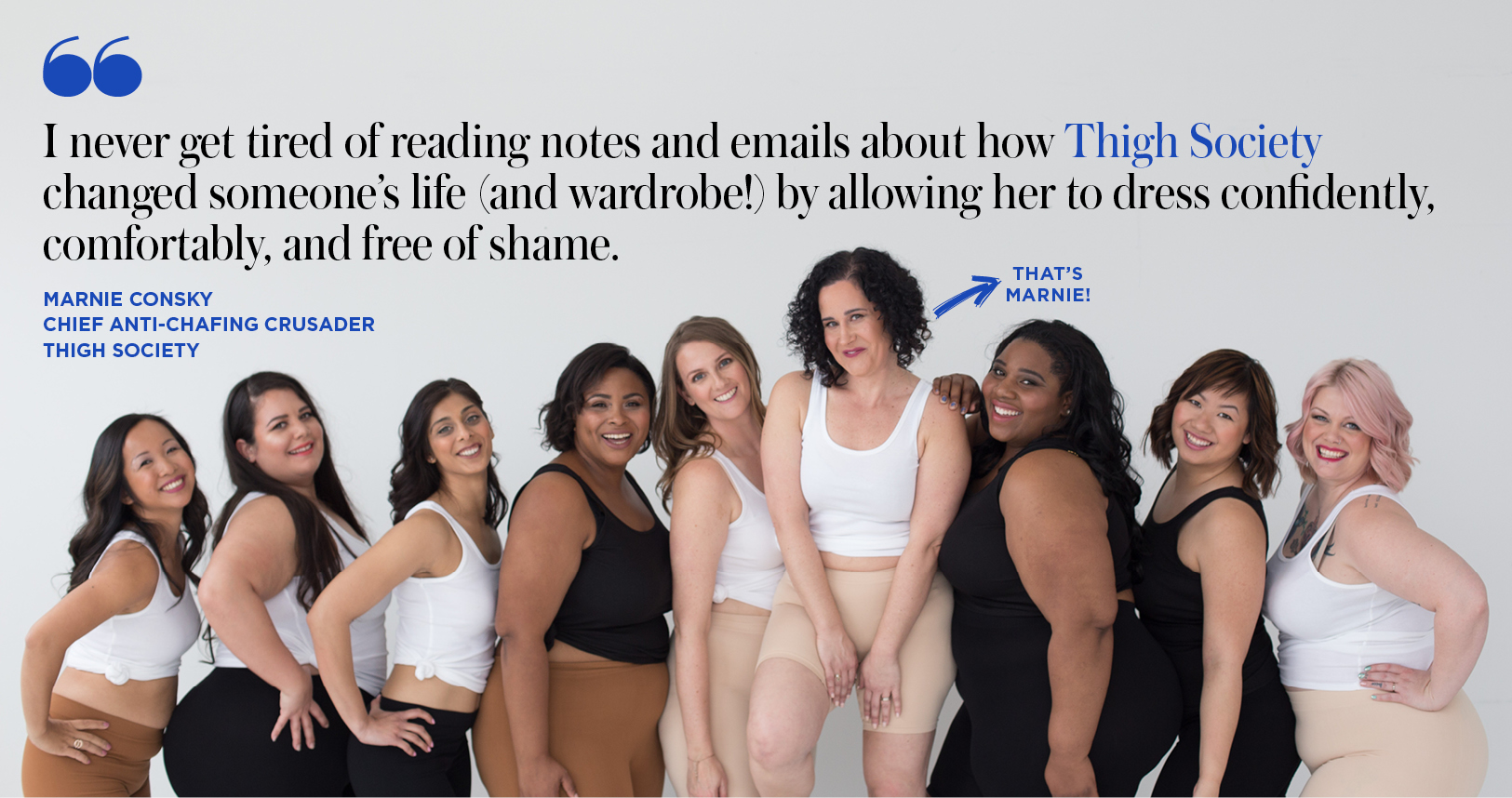 Thigh Society  Anti-chafing Slip Shorts – Thigh Society Canada